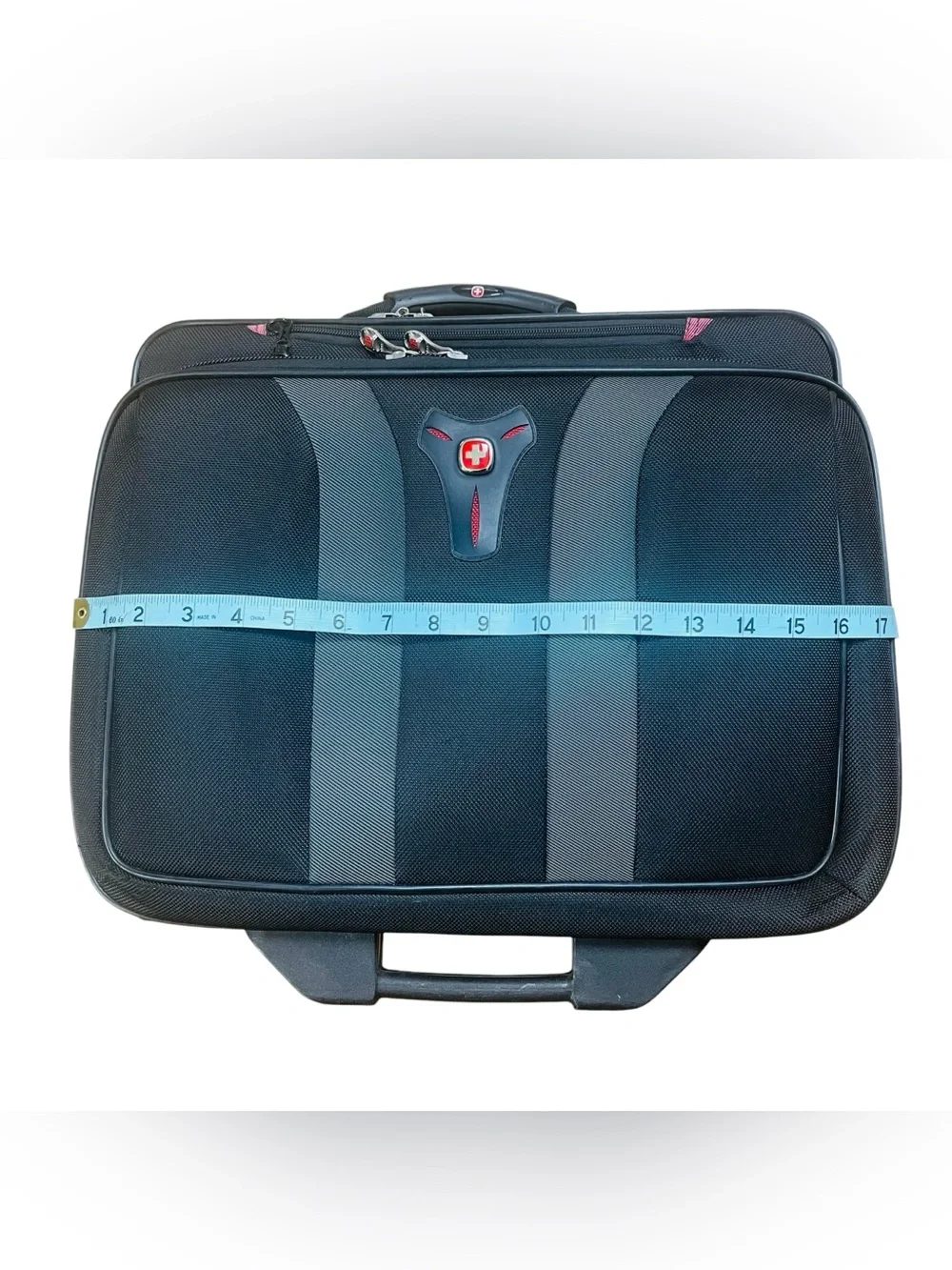 SwissGear Granada Black Laptop Rolling Carry On Briefcase Carry On